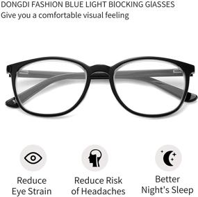 img 3 attached to DONGDI Reading Glasses Eyestrain Computer Vision Care