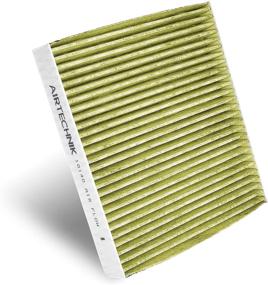 img 1 attached to 🔍 AirTechnik CF10140 PM2.5 Cabin Air Filter with Activated Carbon for Infiniti FX35, FX45, G35 / Mitsubishi Eclipse, Lancer, Outlander / Nissan Altima, Maxima, Murano, Sentra, X-Trail