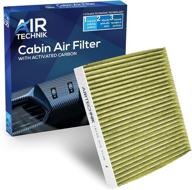 🔍 airtechnik cf10140 pm2.5 cabin air filter with activated carbon for infiniti fx35, fx45, g35 / mitsubishi eclipse, lancer, outlander / nissan altima, maxima, murano, sentra, x-trail logo