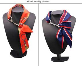 img 2 attached to 🧣 Кольцо для шарфа SHANLIHUA Triangle Horsebit для женщин - серебряное покрытие золотом, универсальный модный аксессуар для шарфов и поясов