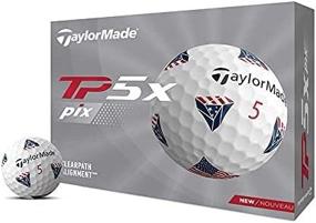 img 1 attached to Enhance Your Game with TaylorMade TP5x pix USA Golf Balls