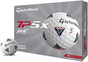 img 3 attached to Enhance Your Game with TaylorMade TP5x pix USA Golf Balls