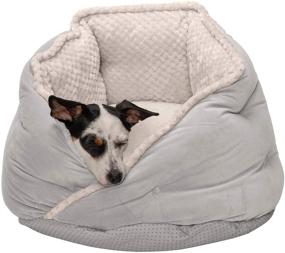 img 4 attached to Furhaven Pet Dog Bed Anti Anxiety