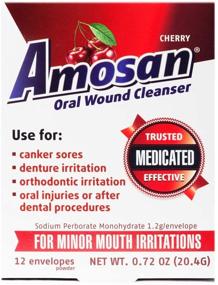 img 3 attached to Внутреннее средство для очищения ран во рту Cherry Amosan - улучшено для SEO