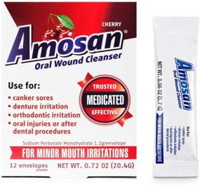 img 2 attached to Cherry Amosan Oral Wound Cleanser - Enhanced for SEO