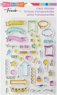 stampendous clear stamp set for journaling bullets logo