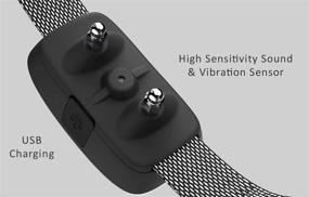 img 1 attached to 🐶 TUG Rechargeable Bark Collar with Adjustable Modes, Waterproof Design, and Exclusive Easy Touch Interface - Front Buttons for Convenient On-the-Go Adjustment