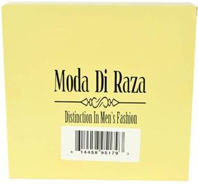 img 1 attached to Moda Raza Monogram Men's Accessories: Personalized Handkerchiefs for a Touch of Style