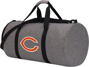 img 3 attached to 🏈 NFL Wingman Duffel Bag: Officially Licensed, Gray, 24" x 12" x 12" - Champion Your Team in Style!