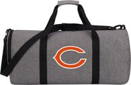 🏈 nfl wingman duffel bag: officially licensed, gray, 24" x 12" x 12" - champion your team in style! логотип