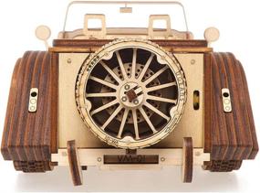 img 1 attached to 🏎️ UGears Plywood Roadster VM 01 Collectible: A Vision of Engineering Brilliance"