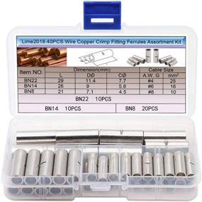 img 4 attached to 🔧 Essential Wire Copper Crimp Ferrules Kit: Widely Versatile Solution