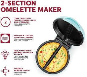 img 3 attached to 🍳 Holstein Housewares HH-09125007I HH-0912500 Omelet Maker, one-size, Mint" - Optimized Product Name: "Holstein Housewares HH-09125007I HH-0912500 Omelet Maker, Mint, One-Size