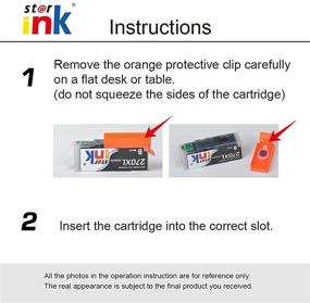 img 1 attached to 🖨️ Premium 17-Pack Starink Compatible Ink Cartridge Replacement for Canon 270 271 XL