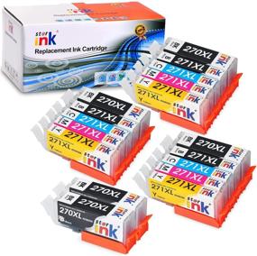img 4 attached to 🖨️ Premium 17-Pack Starink Compatible Ink Cartridge Replacement for Canon 270 271 XL
