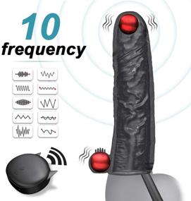 img 3 attached to Leavers Vibrating Ring_Toy_For_Male_Expanded_Condom_Vibrator_Sex_Toy Ko Вибрирующее кольцо для мужчин с увеличенным кондомом и вибратором - секс-игрушка Ko