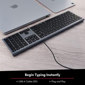 img 1 attached to 🖥️ Macally Ultra Slim Laptop Keyboard for Enhanced Notebooks Experience