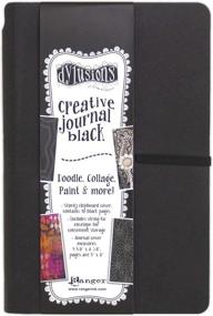 img 1 attached to 📔 Ranger Dyan Reaveley's Dylusions Black Journal-Small: A Must-Have for Creative Artists and Journaling Enthusiasts