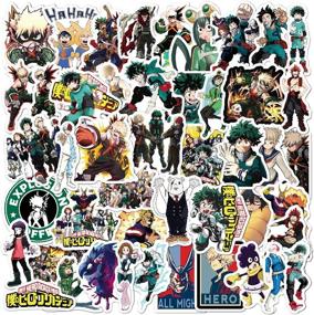 img 3 attached to 200Pcs Mixed Anime Stickers: Fun Cartoon Graphics for Laptop, Water Bottle, Luggage & More!