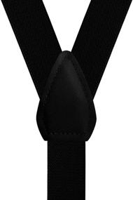 img 3 attached to 👧 Long-lasting 1 Inch Suspenders for Children: Suitable for Boys and Girls aged 5 to 10 years