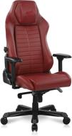 🎮 red dxracer master module gaming chair with sliding headrest, adjustable lumbar support, 4d metal armrest, removable cushion & backrest – ideal office executive computer seat логотип