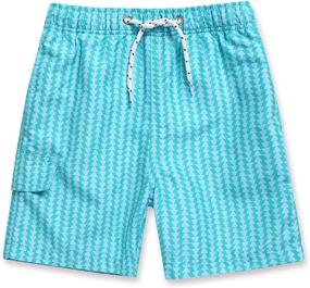 img 4 attached to VAENAIT BABY Shorts Bathers Colorful Boys' Clothing for Swim