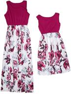 🌸 casual floral dresses for girls - perfect matching outfits for everyday wear logo