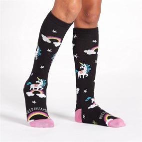 img 1 attached to 🧦 Funky and Fun: Sock It To Me Girls Juniors Knee Highs!