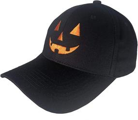 img 2 attached to 🎃 Get Into Halloween Spirit with the Hocus Pocus Hat: Easily Adjustable Unisex Funny Party Hat in Black Baseball style