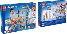 img 1 attached to 🧱 Experience the Joy of Building with Hape Quadrilla Wooden Construction Set