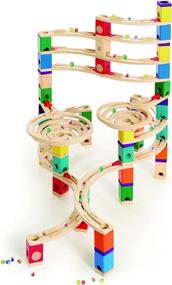 img 2 attached to 🧱 Experience the Joy of Building with Hape Quadrilla Wooden Construction Set