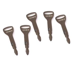 img 1 attached to 🔑 Replacement Ignition Keys for Toyota Forklift - 5 Pack - Model: 57591-23330-71 (575912333071) A62597 (162597)