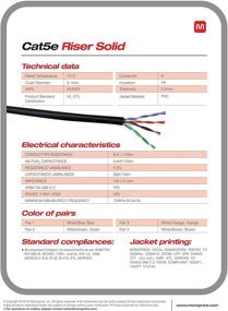 img 1 attached to Высококачественный сетевой кабель Monoprice Cat5e Ethernet в бухтах - сплошной, 350МГц, UTP, CMR, оценка для подъема, чистая медная проволока, 24AWG, 1000 футов, серый - 100877.