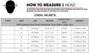 img 3 attached to O'Neal 2SERIES Helmet (SPYDE) - Unisex-Adult Motorcycle Headgear