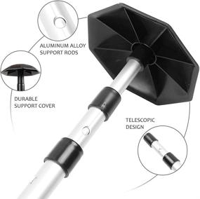 img 2 attached to FANMIE Travel Support Anti Impact Aluminum