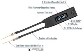 img 3 attached to 🔧 Smart Tweezers ST5-S: Advanced LCR Meter/ESR Meter with Extra Test Leads and Protective Pocket Case