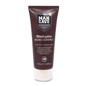 img 2 attached to 🏻 Beard Control: ManCave Black Spice, 3.3 oz - Tame Your Facial Hair with Style