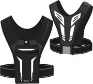 🏃 revali usa original patent reflective running vest gear: designed and warranty included for men and women logo