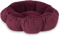 🐱 aspen pet puffy round cat bed (18-inch) in various colors логотип