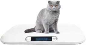 img 4 attached to 🐾 Accurate and Portable Digital Pet Scale by IBE SUPPLY - Measure your Pet's Weight with Precision