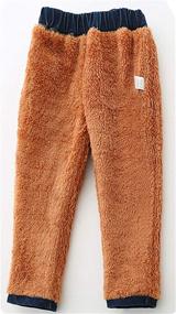 img 2 attached to 👦 Winter Toddler Boys' Clothing: Ameyda Kids Fleece Jeans