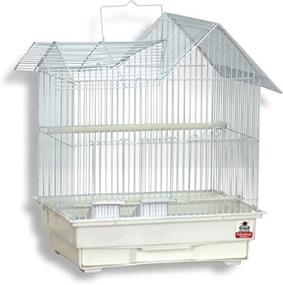 img 3 attached to Blue Ribbon House Style Roof Bird Cage: The Perfect Home for Your Feathered Friends