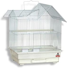 img 2 attached to Blue Ribbon House Style Roof Bird Cage: The Perfect Home for Your Feathered Friends