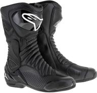 alpinestars smx 6 vented boots black logo