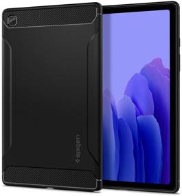 img 4 attached to 📱 Spigen Rugged Armor Samsung Galaxy Tab A7 10.4 Case (2020) - Matte Black