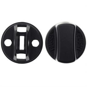 img 1 attached to 🔑 VCCA Keyless Ignition Knob Set for Mitsubishi Outlander/Lancer 2007-2017 | Replace #: 4408A167 4408A031