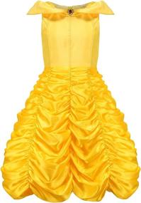 img 3 attached to Belle Princess Costume Layered Dresses