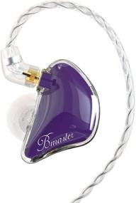 img 4 attached to BASN Bmaster Triple Drivers In Ear Monitor Headphone With Two Detachable Cables Fit In Ear Suitable For Audio Engineer