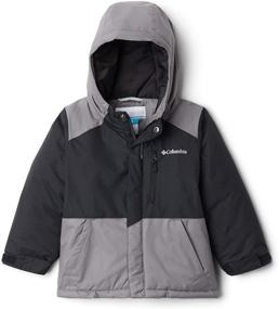 img 1 attached to 🧥 Boys' Columbia Lightning Jacket in Collegiate Timberwolf - Jackets & Coats for Kids