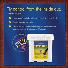 img 1 attached to Farnam SimpliFly Feed-Thru Fly Control for Horses: Effective Solution to Break and Prevent the Fly Life Cycle - 3.75 lbs